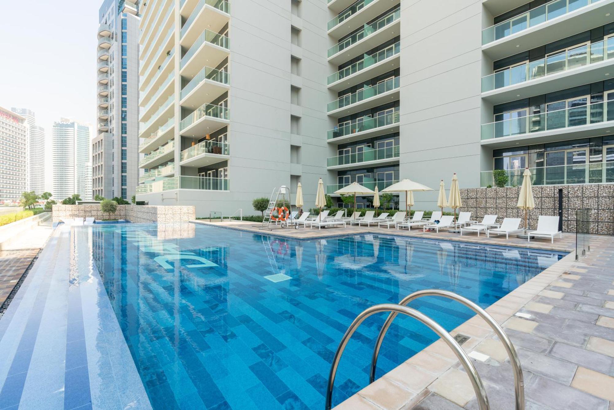 Delightful 2Br Apartment At Reva Residences Dubai Dış mekan fotoğraf